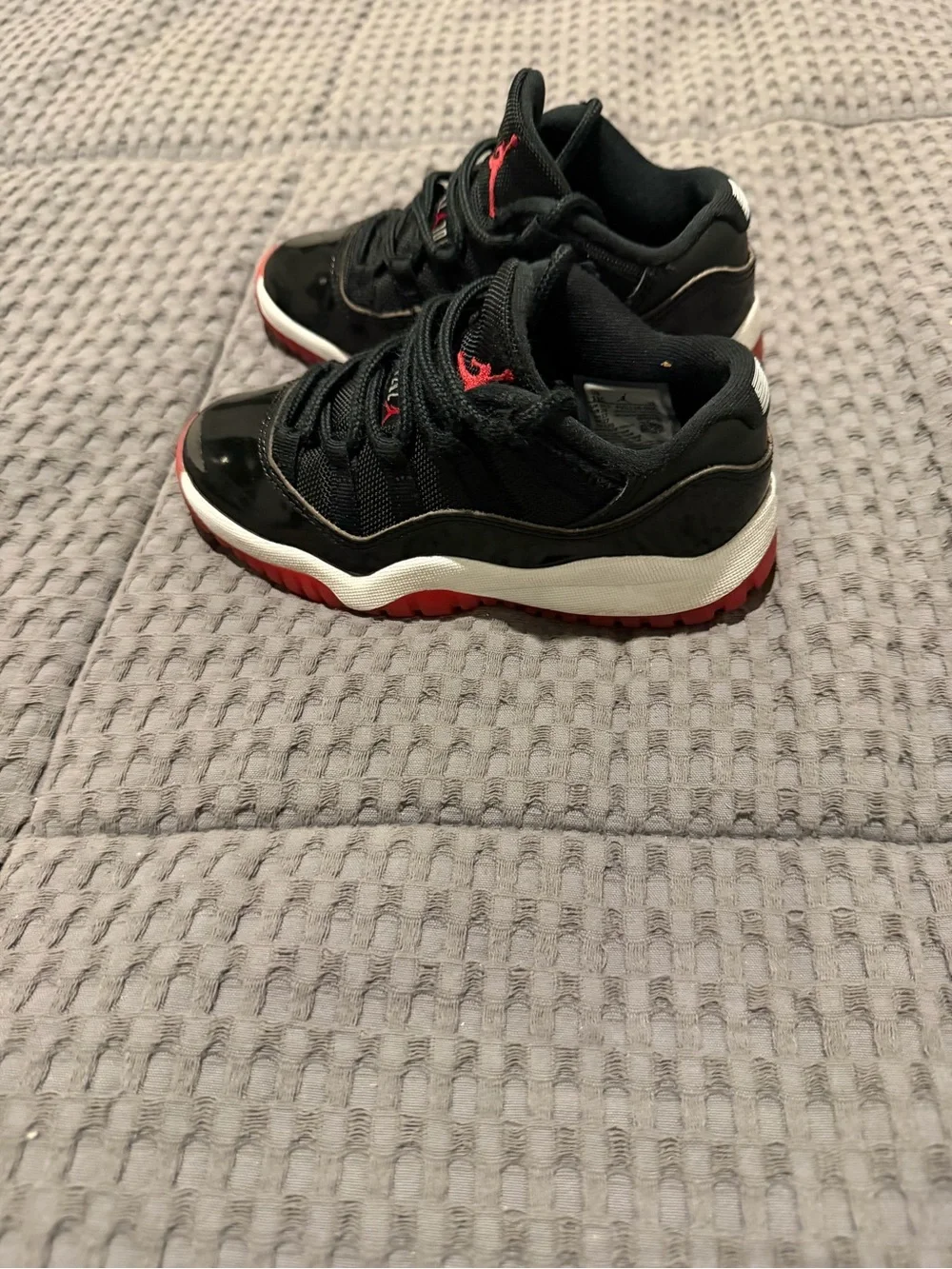 Nike Air Jordan 11 Retro Low “Bred” Toddler Shoes – Size 11C
